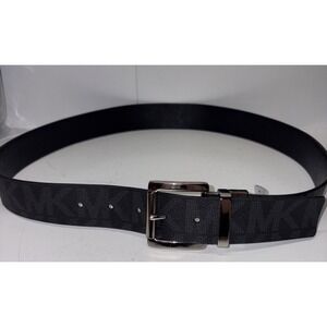Michael Kors Authentic Unisex‎ Reversible Twist Black  Medium Belt